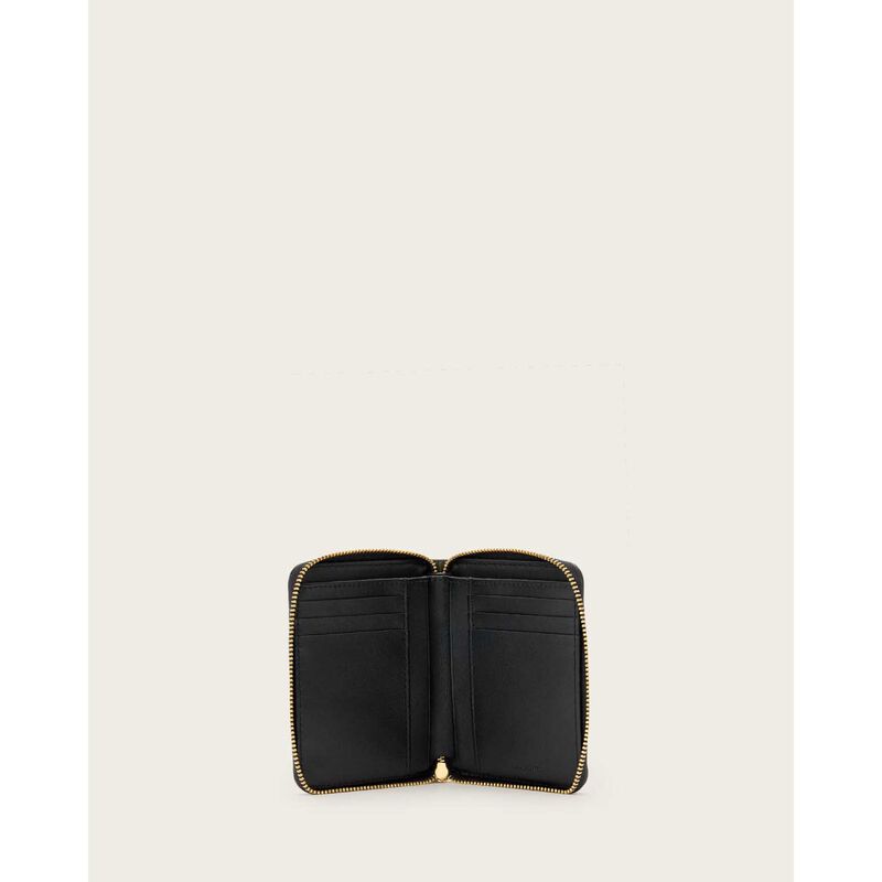 AllSaints Lena Hex Zip Wallet image number 5